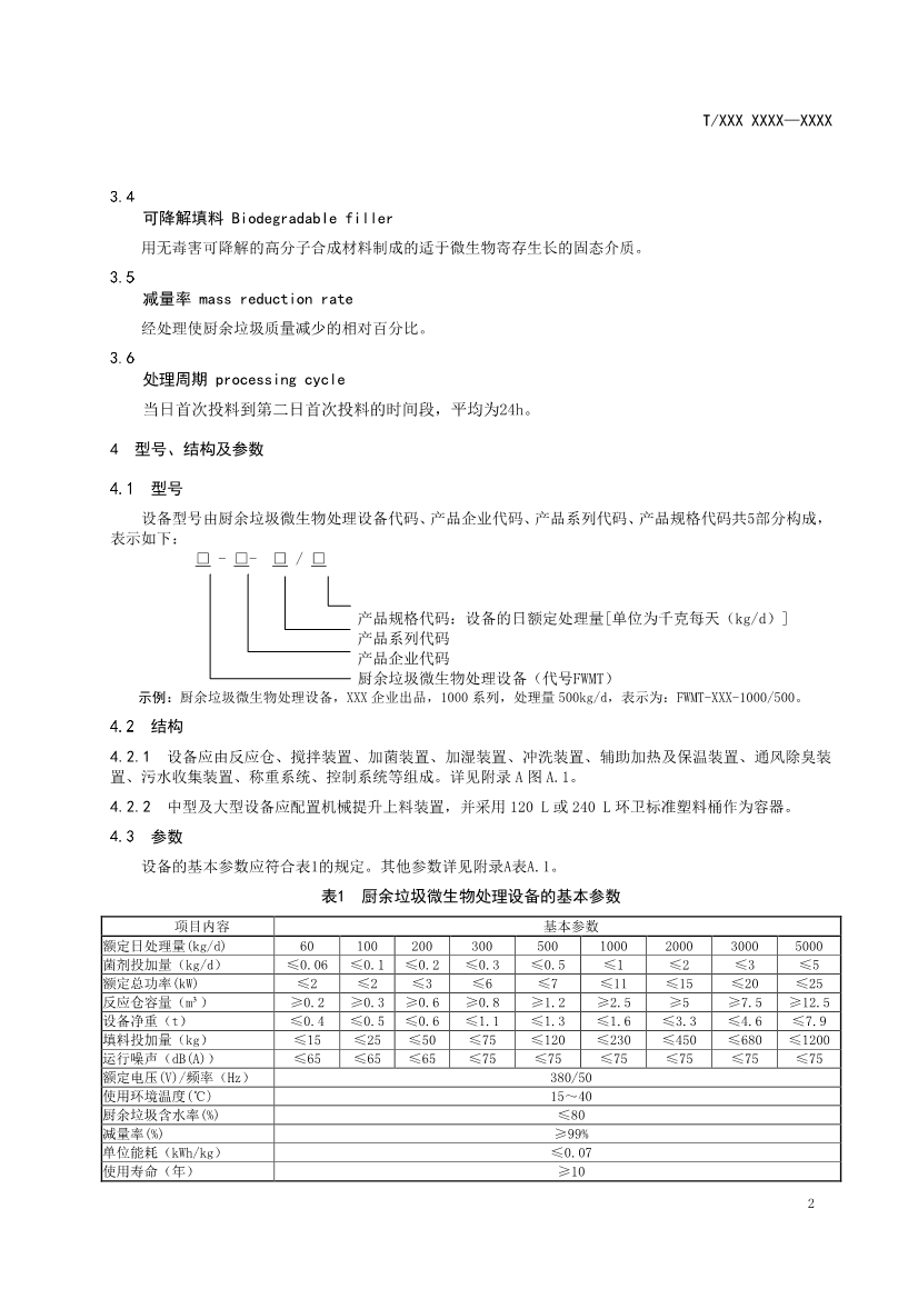 《厨余垃圾微生物处理设备》团体标准公开征求意见