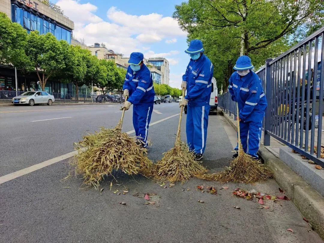 擦亮城市窗口！宝山环卫全力护航进博