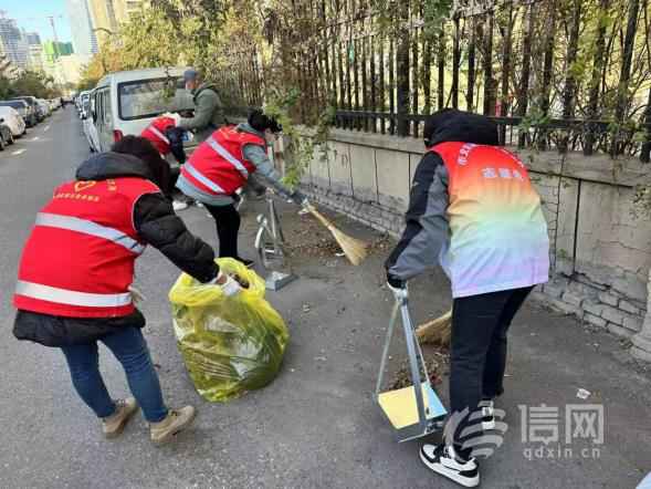 青岛市北区各级各部门单位开展环境卫生集中清理行动