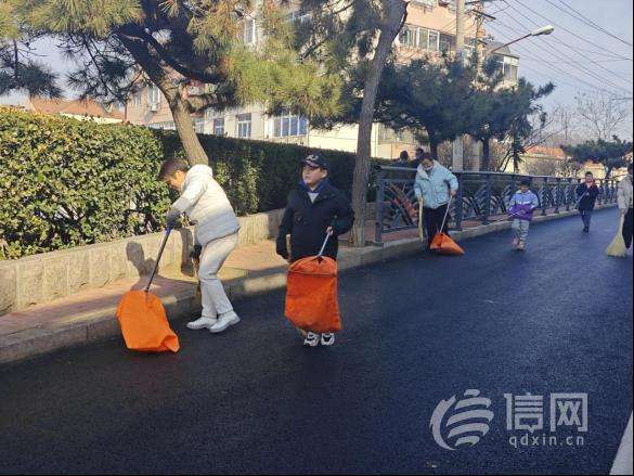 青岛市北区各级各部门单位开展环境卫生集中清理行动