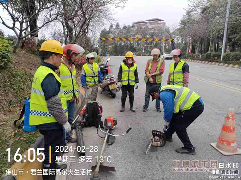 北滘：做好复工复产措施， 保障环卫作业安全