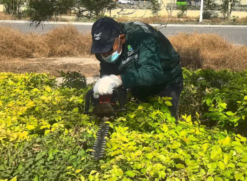 石嘴山市大武口区120名环卫绿化职工同台竞技