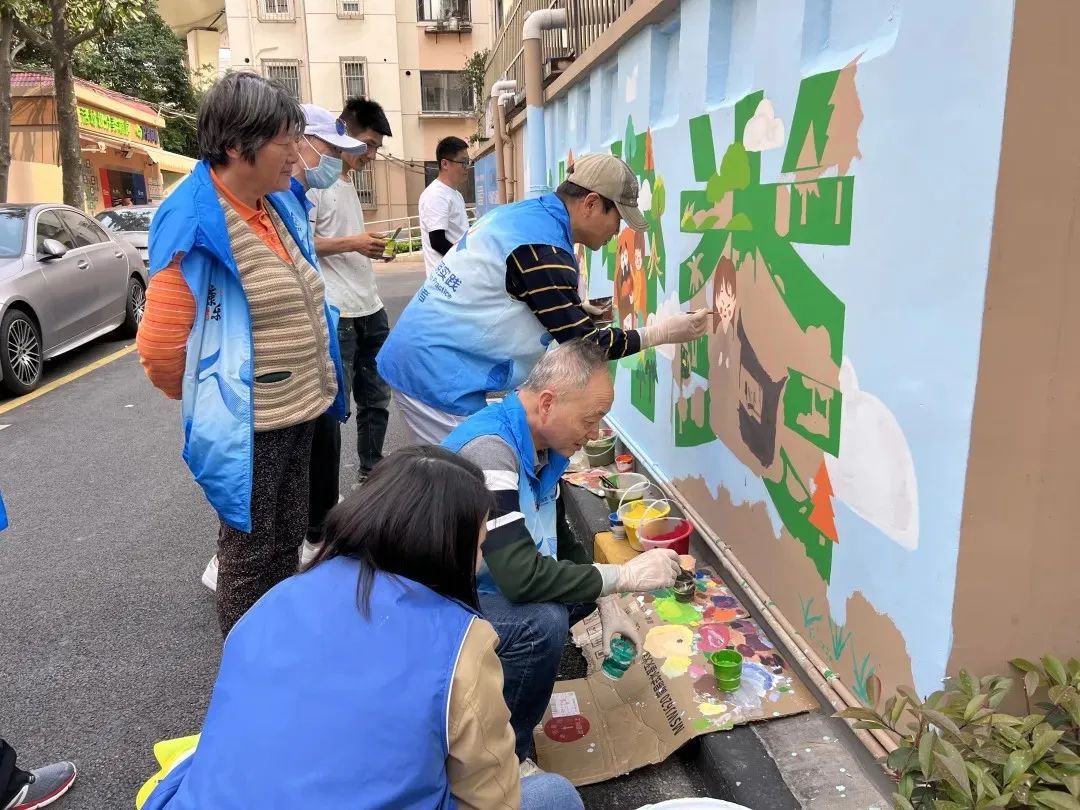 这个居民区垃圾库房“童画”升级！
